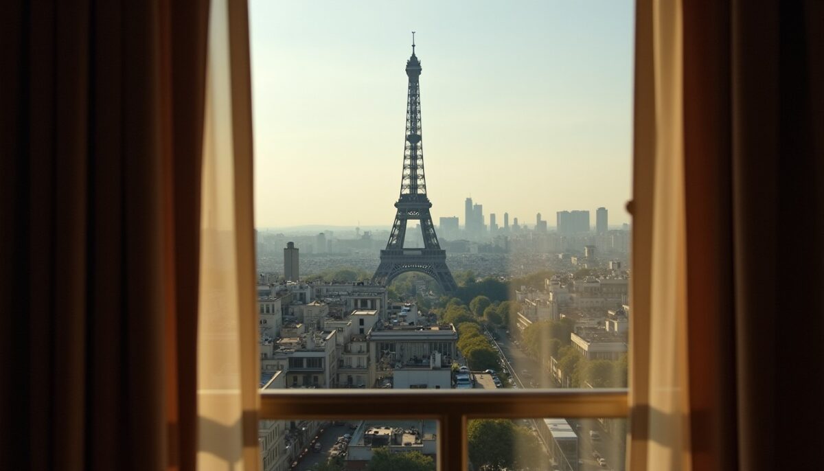 Découvrez les hôtels d'exception offrant une vue imprenable sur la Tour Eiffel à Paris