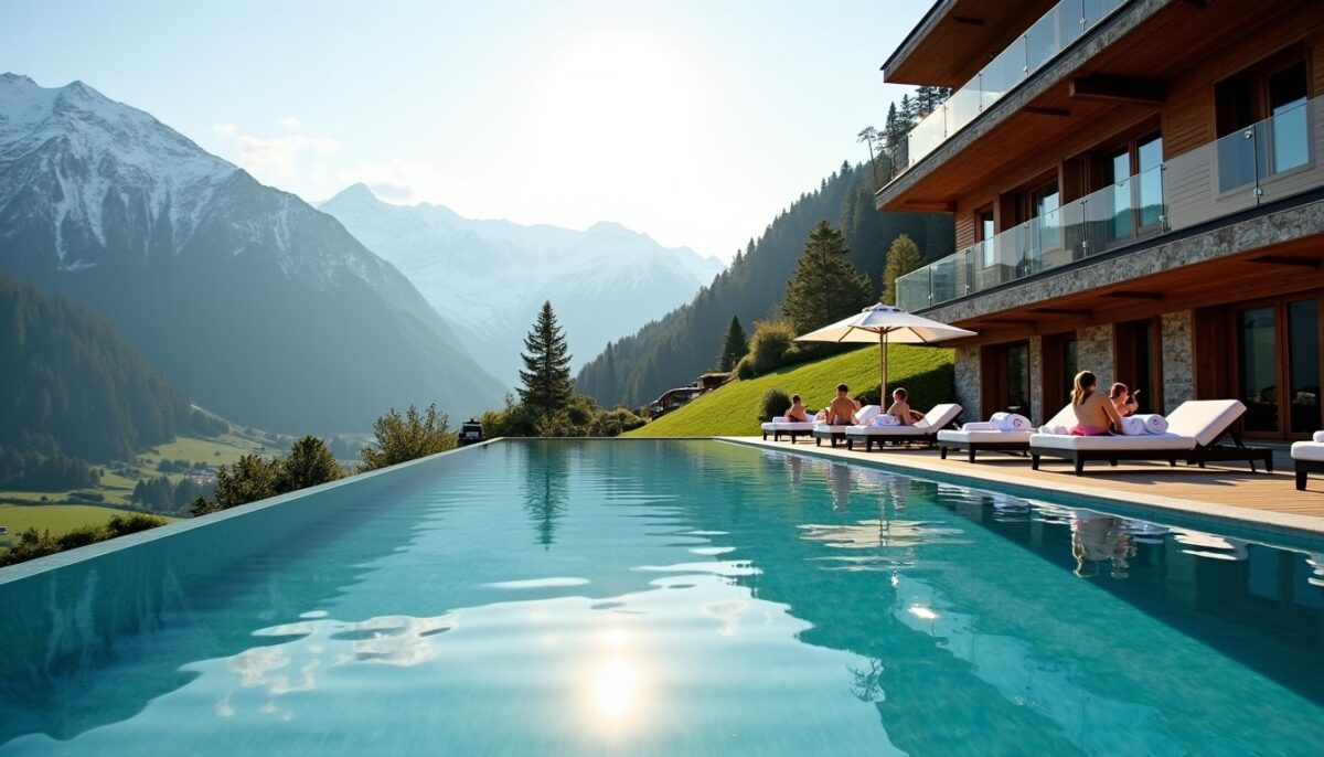 Découvrez les hôtels spa incontournables pour un séjour détente au cœur de la Suisse