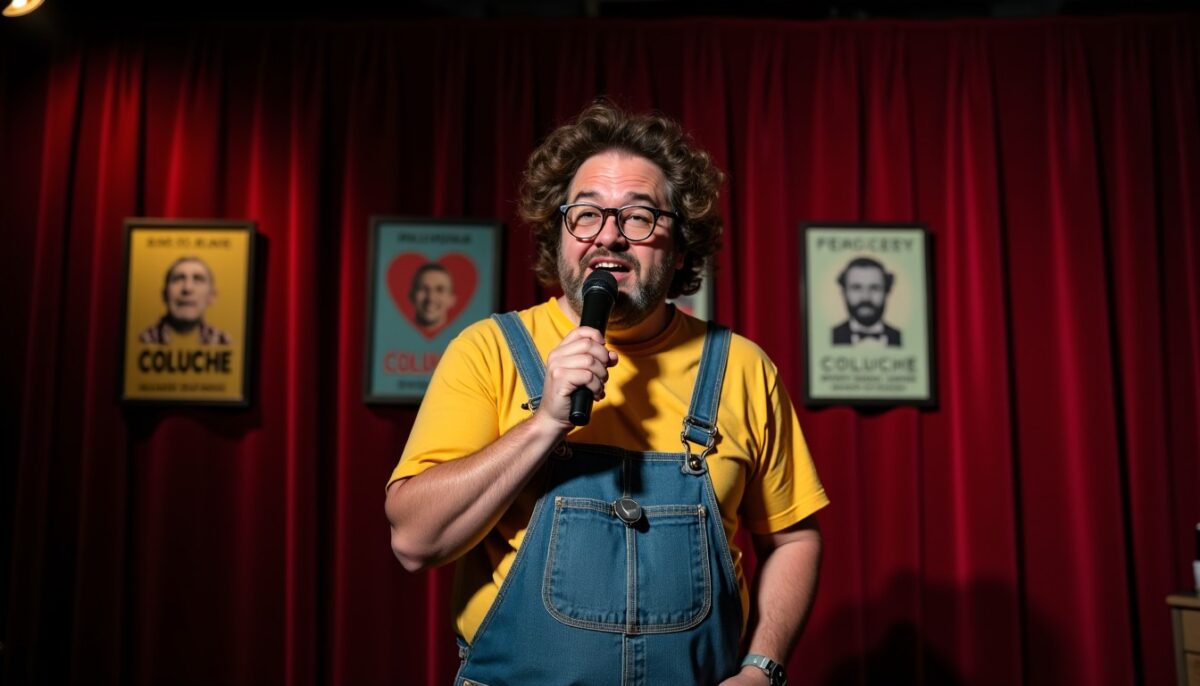 Julien Rossier redonne vie à Coluche dans le spectacle « C’est l’histoire d’un mec »
