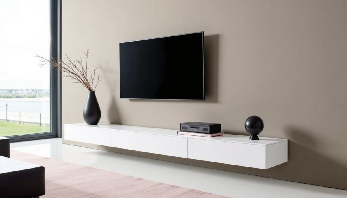 Meuble TV suspendu : guide complet pour bien le choisir et réussir son installation