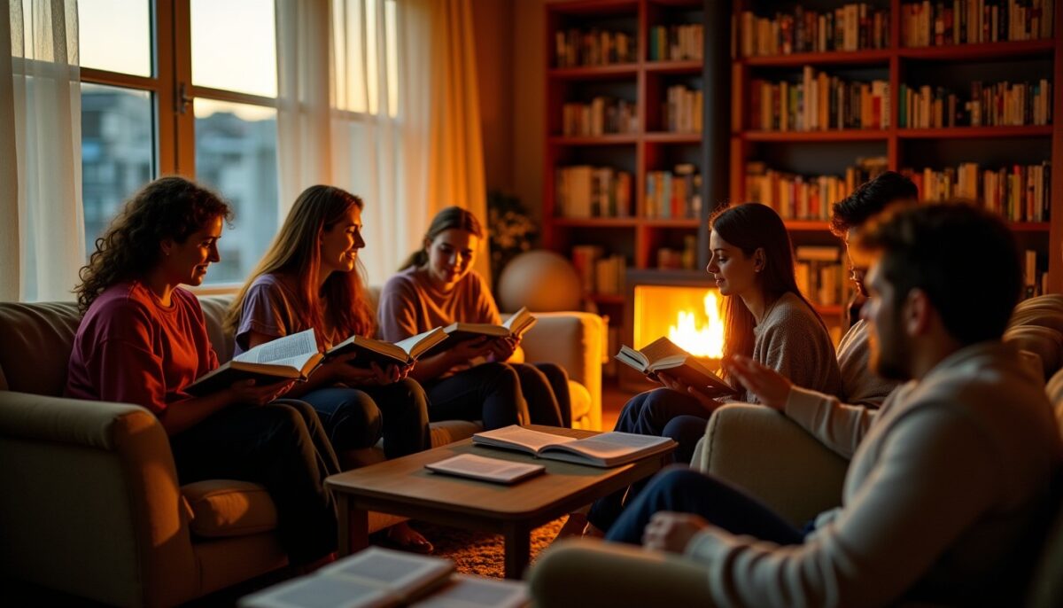 Organiser un club de lecture chez soi : astuces pour une soirée chaleureuse et réussie Organiser un club de lecture chez soi : astuces pour une soirée chaleureuse et réussie
