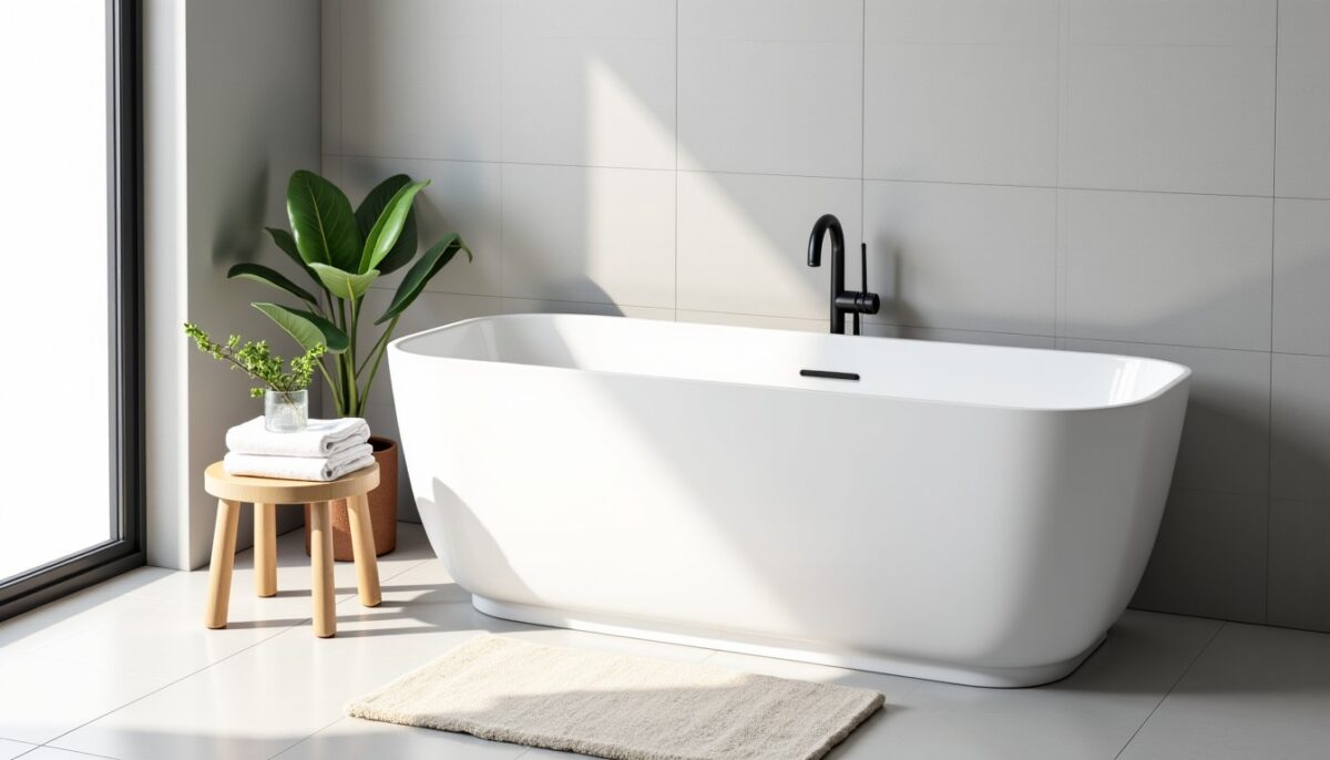 Comment aménager votre salle de bain avec une baignoire rectangulaire : conseils et astuces Comment aménager votre salle de bain avec une baignoire rectangulaire : conseils et astuces